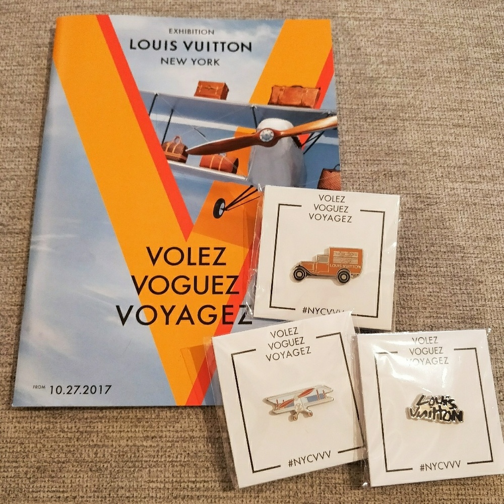 New - Full Set Limited Edition Louis Vuitton Pins